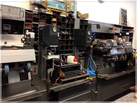 Sleutelmachines in de werkplaats
